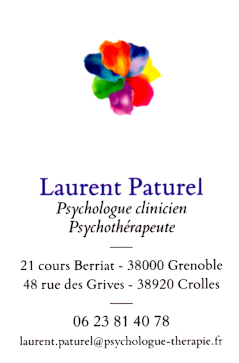 Laurent Paturel Psychologue Psychothérapeute Grenoble Crolles